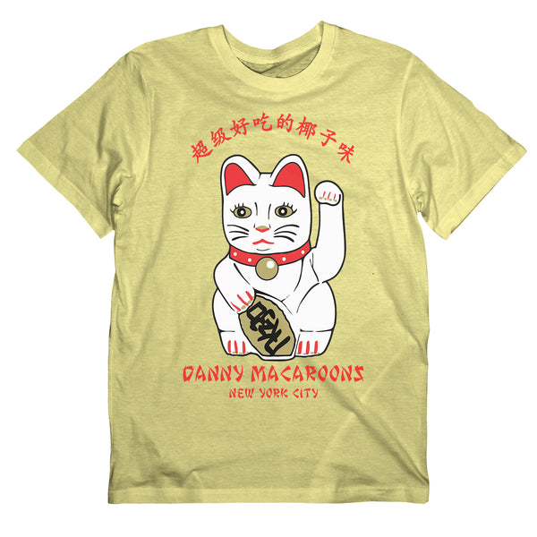 Chinese lucky cat t shirt cheap