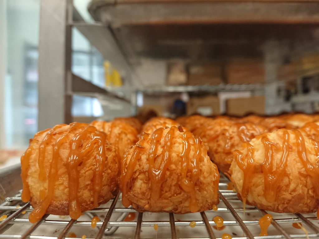 Salted Caramel Coconut Macaroons (gluten free)