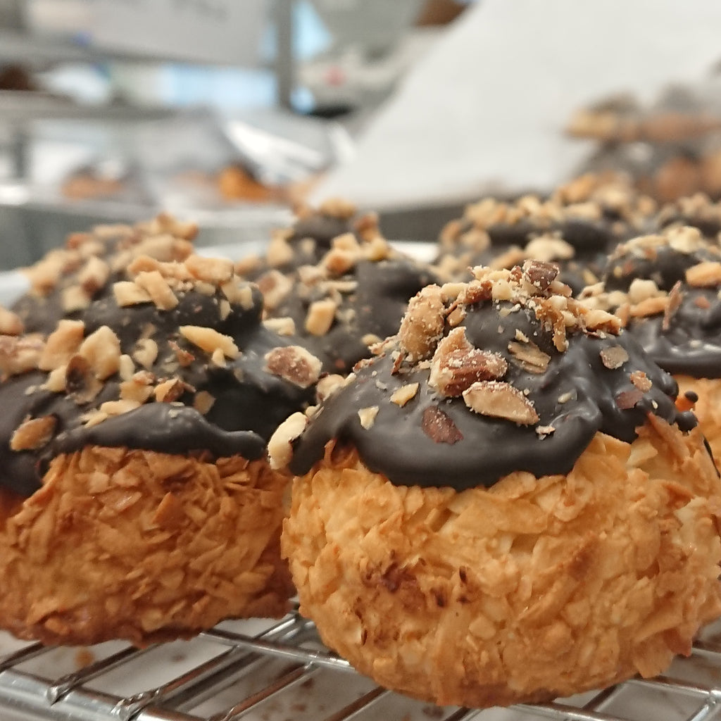 Chocolate Almond Coconut Macaroons (gluten free)